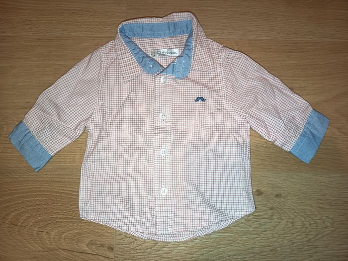 Chemise fantaisie garçon, KIABI, taille 1 mois - photo numéro 1