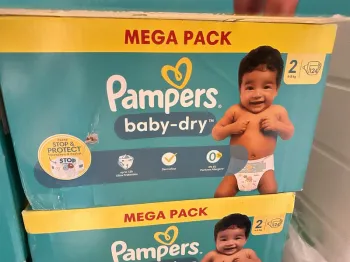 Pampers mega pack T2