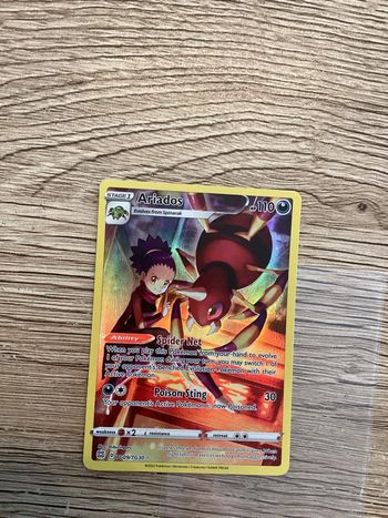 carte Pokémon TG09/TG30 ariados anglais ANG année 2022