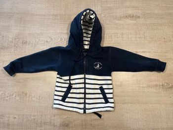 Veste marine Anne Ar Breiz 12 mois