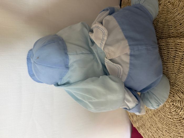Peluche Puffalump lapin bleu blanc Gros Calins - photo numéro 2