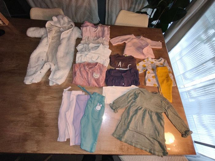 Lot vêtement bébé fille 3 mois