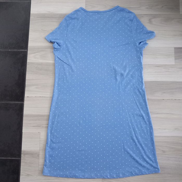 Chemise de nuit femme bleu C&A taille M - photo numéro 7
