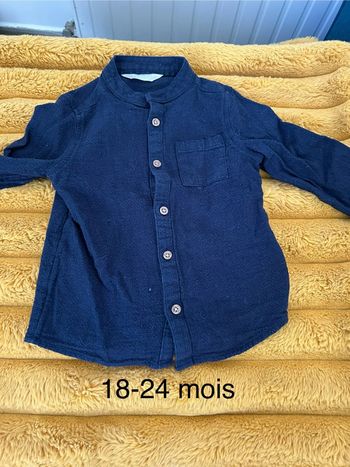 Chemise à manche à manche longue