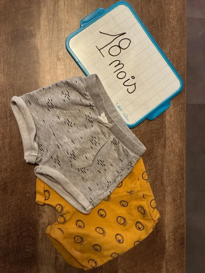 Lot de short