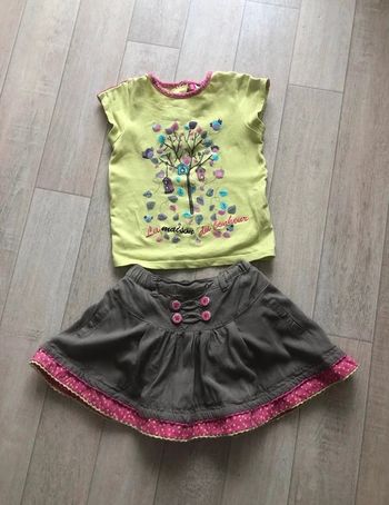 Ensemble jupe et tee-shirt Orchestra