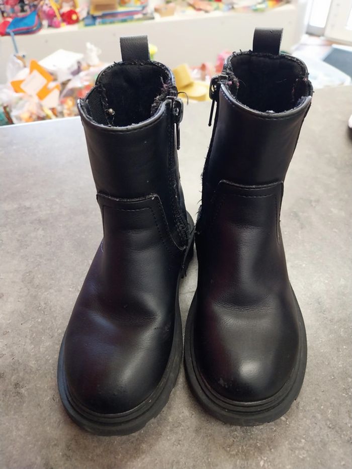 paire de bottines fille pointure 25 - photo numéro 3