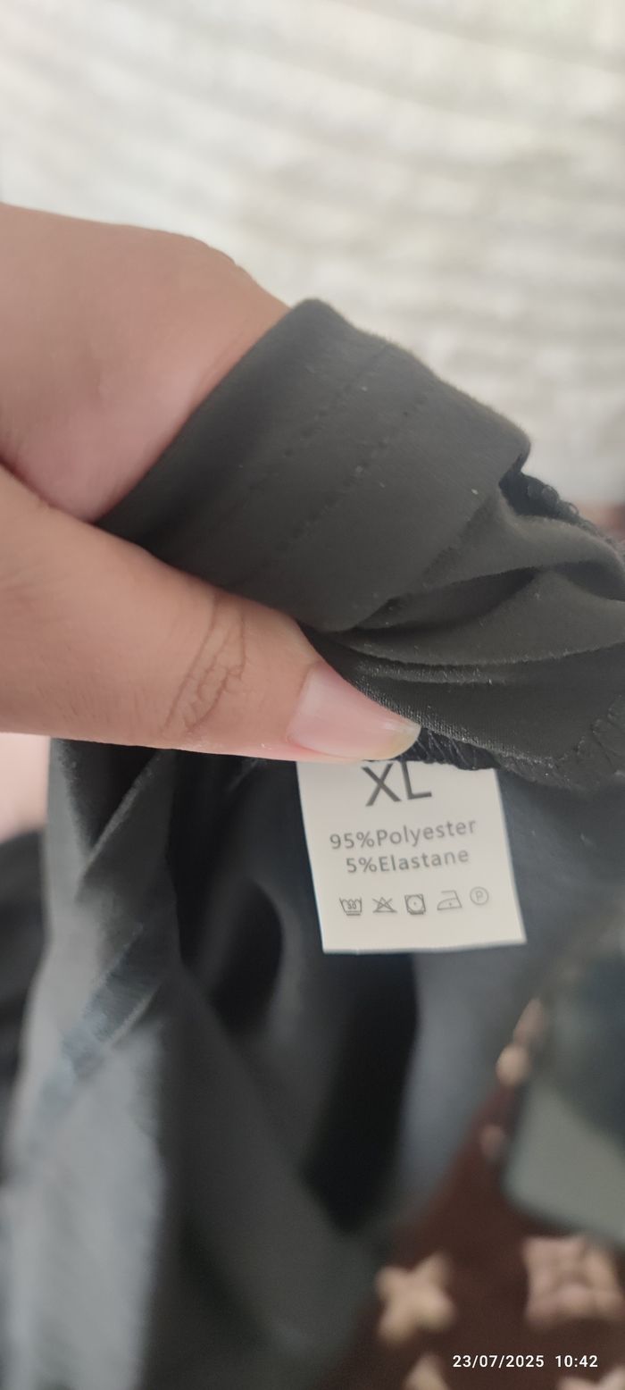 Robe noir sans bretelle - Taille xl - photo numéro 4