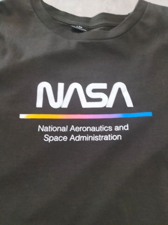 T-shirt NASA – TBar x Collab – Taille L - photo numéro 3