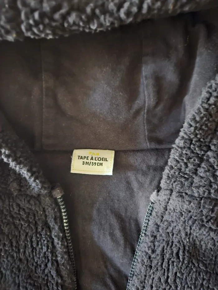 Veste polaire taille 3 mois 🌸 - photo numéro 2
