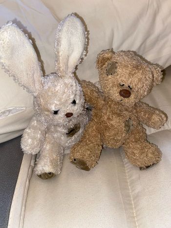 Peluches lapin / nounours