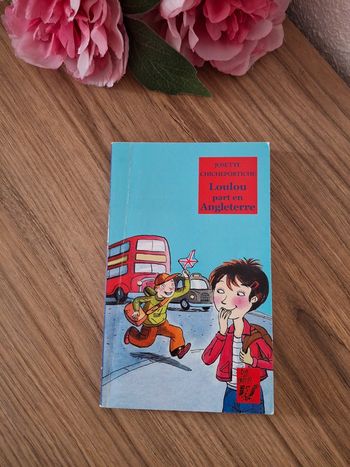 Livre : Loulou part en Angleterre- Josette Chicheportiche