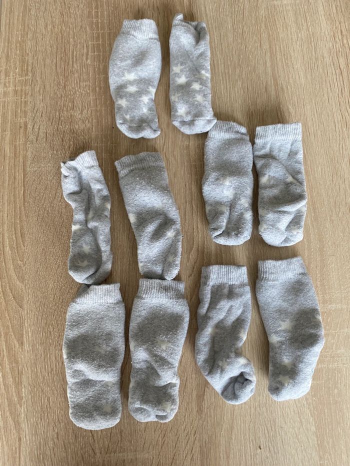 Lot de chaussette gemo bébé 0/6 mois