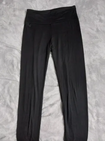 Legging yoga taille haute noir