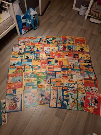 Magasine Mickey le lots 80