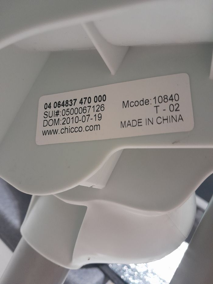 Chaise haute Chicco - photo numéro 6