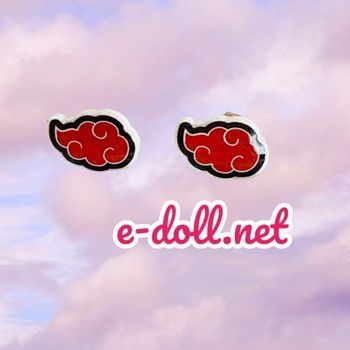 Boucles d’oreilles Fait main Akatsuki Naruto