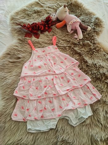 Combinaison été pastèques Gémo 6 mois