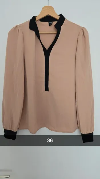 Chemisier beige