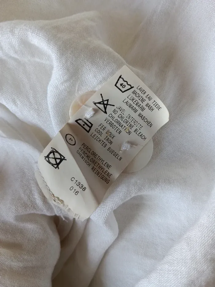 Veste blanche Légere taille 42 Bragard - photo numéro 11