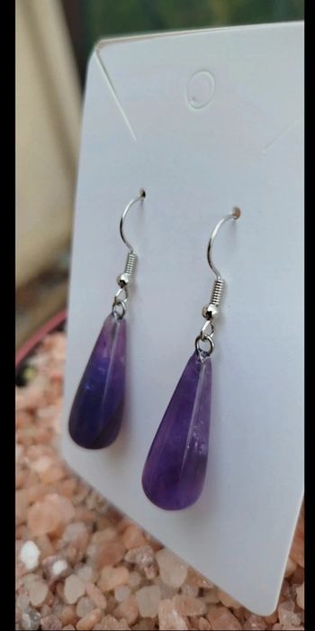 Boucles d'Oreilles Éclat d'Élégance - Argent & Améthyste AAA