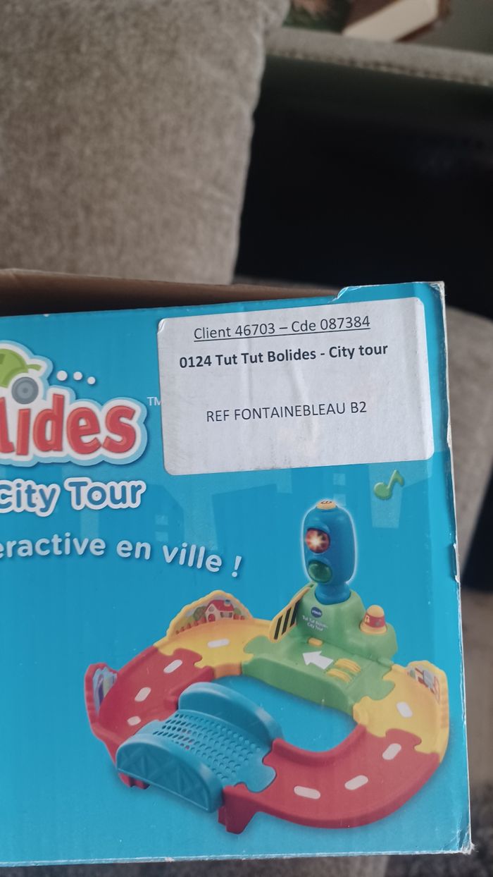 Circuit tut tut bolides 1/ 5ans vtech baby neuf - photo numéro 2