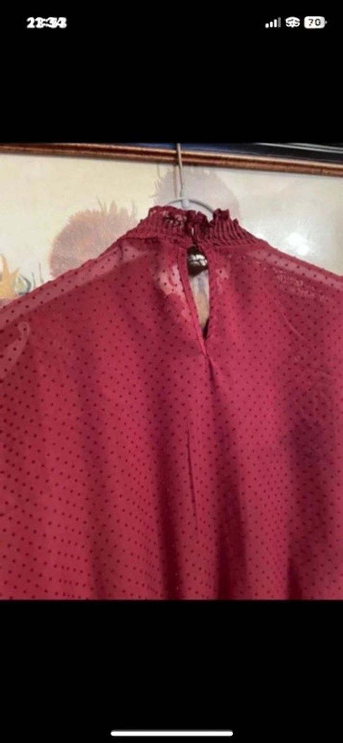 Blouse style victorienne Zara taille vrai L - photo numéro 6