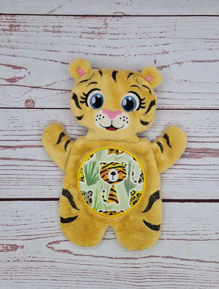 Joli doudou plat Tigre - photo numéro 2
