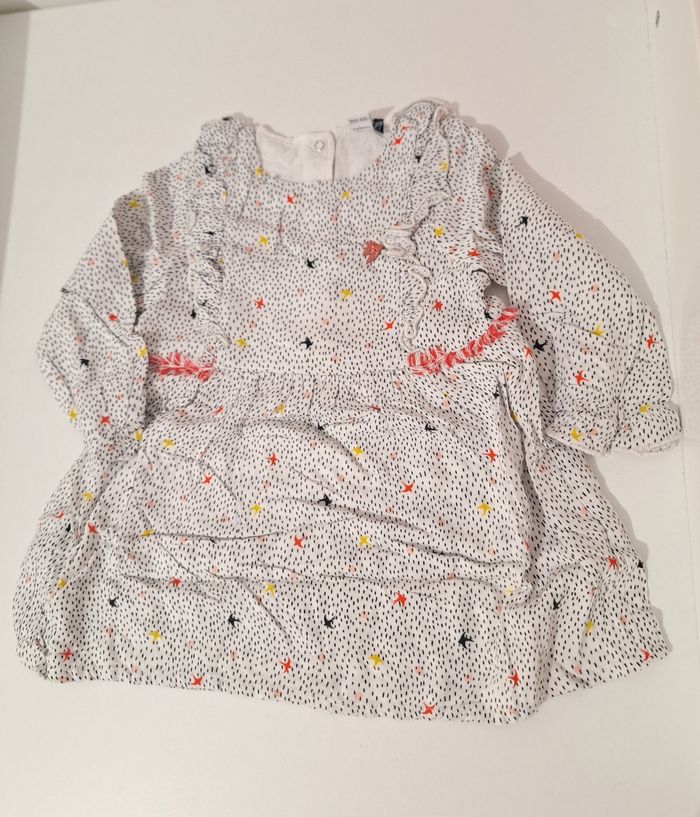 Robe 3 pommes à volant