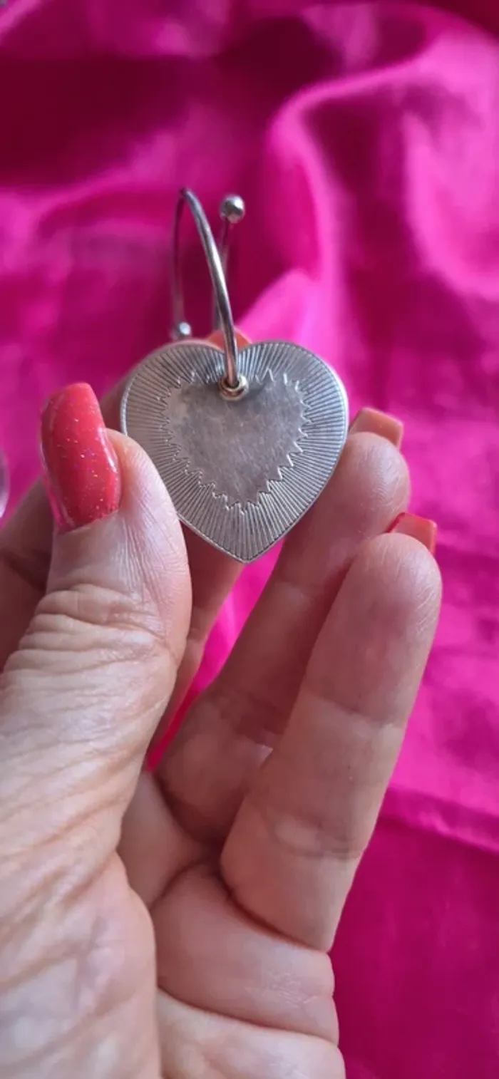 Créoles coeur Gas Bijoux avec pochon - photo numéro 4