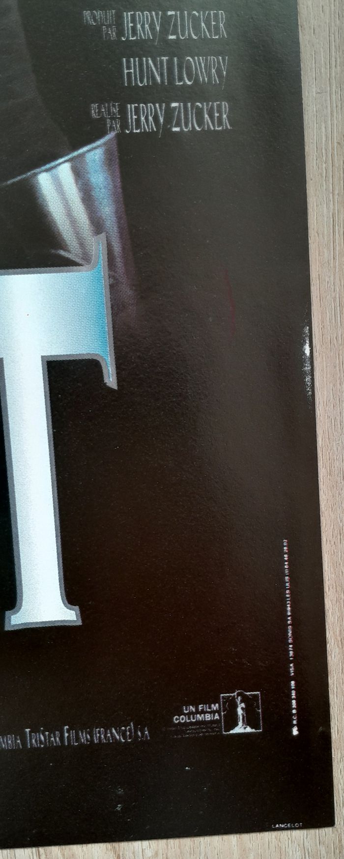 Affiche Film Cinéma Lancelot le premier chevalier Sean Connery - photo numéro 2