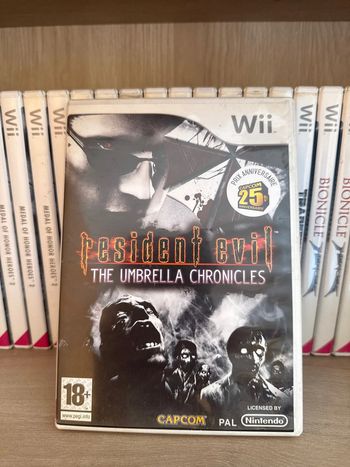 Résident evil the umbrella chronicles jeu Wii