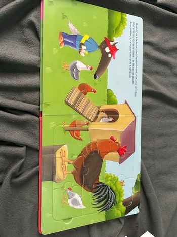 Livre puzzle p’tit loup