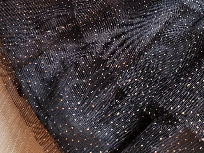 Jupe en tule et pailleté or. Fille 6 ans. Marque In Extenso - photo numéro 2