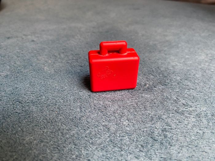 Valise lego duplo rouge Suitcase