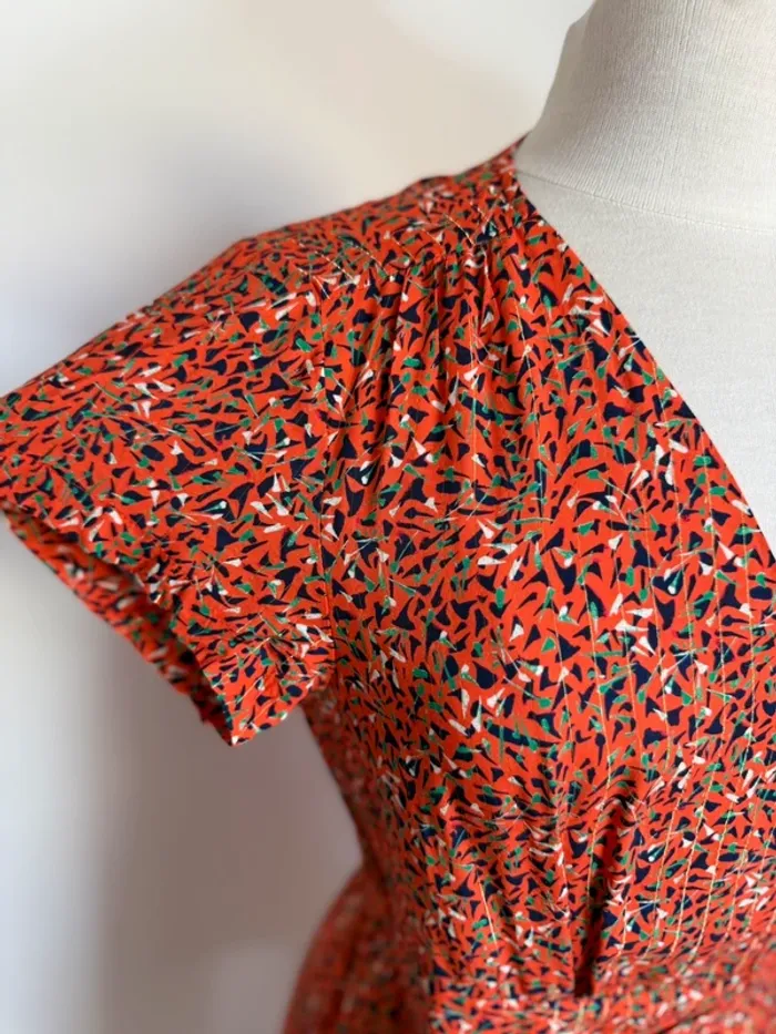 Superbe robe fluide neuve en viscose The korner 38 M - photo numéro 3