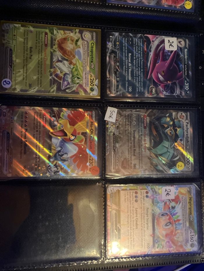 Cartes pokemon ex à 2€ unité - photo numéro 4