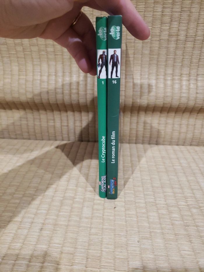 Lot de 2 livres de la bibliothèque verte les gardiens de la galaxie - photo numéro 2