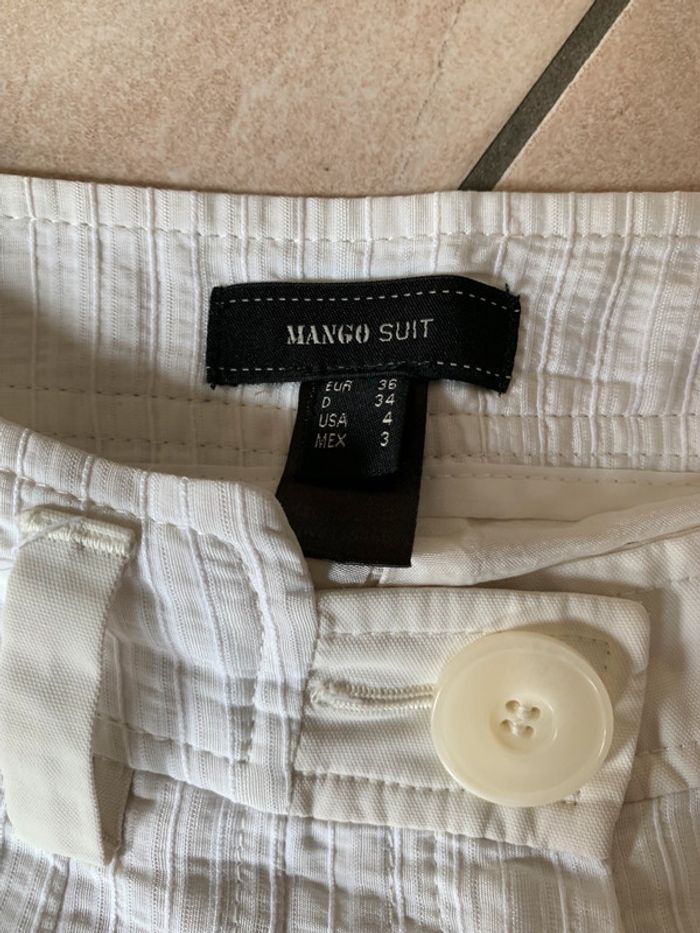 Jupe blanche Mango taille 36 - photo numéro 4