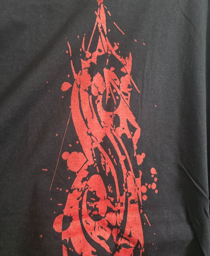 T-shirt rétro Slipknot rock musique L vintage - photo numéro 4