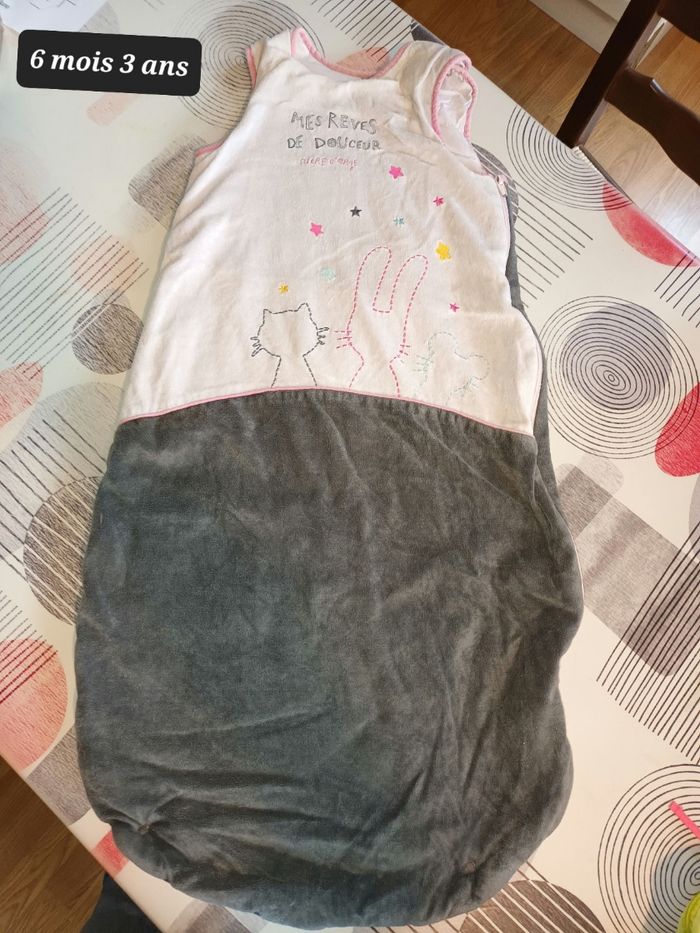 Gigoteuse taille 6 mois 3 ans