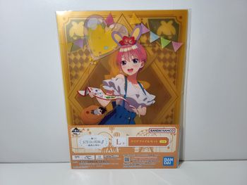 The Quintessential Quintuplets Porte Document Clear File Kuji L Ichika 22X31 Cm