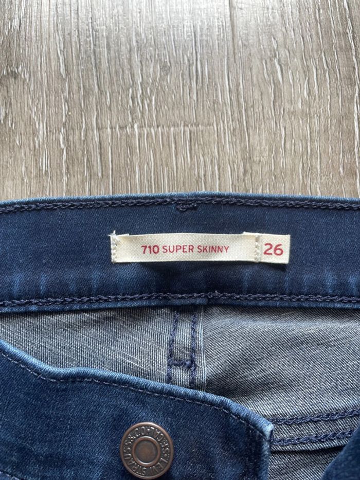 Jean levi’s 710 super skinny 26 - photo numéro 3
