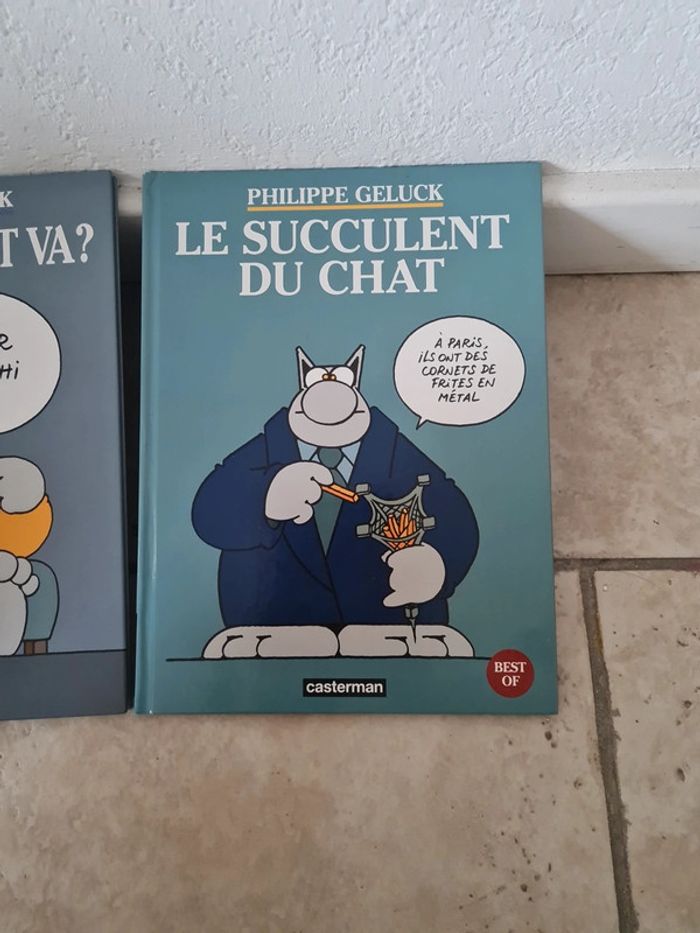 2 BD Le Chat de Geluck tome 12 / best of 3 neuf - photo numéro 3