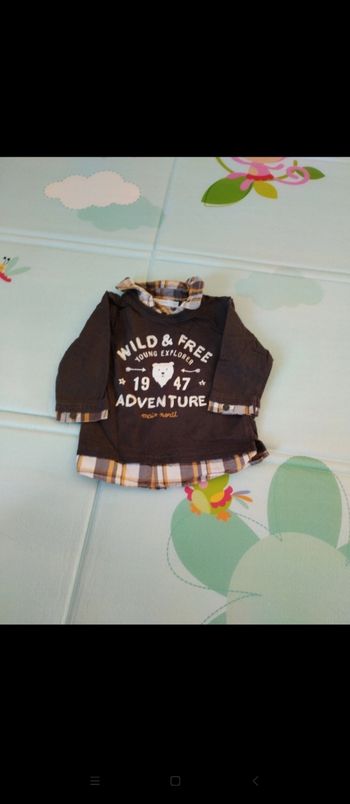 Tee shirt bébé garçon 12 mois