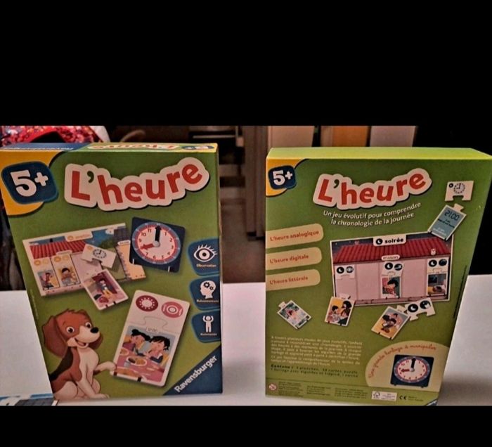 Jeu apprendre l'heure