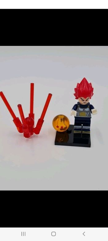 Minifigurine Vegeta rouge