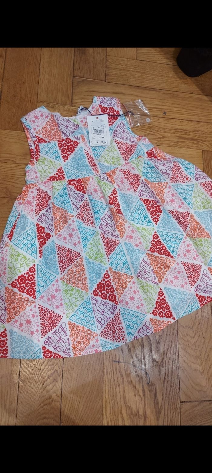 Jolie robe multicolore