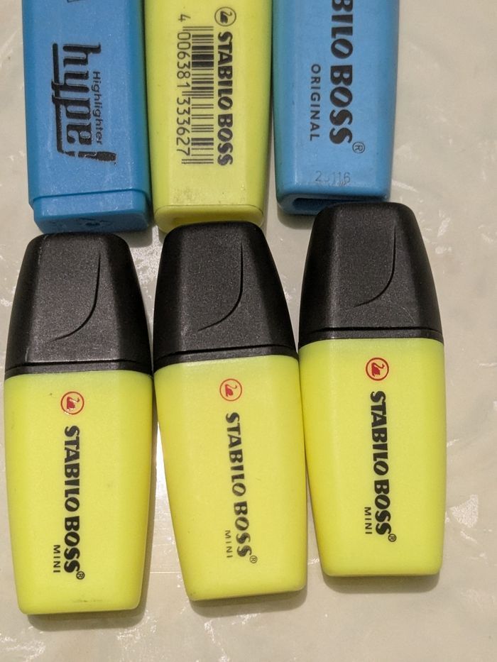 Lot de 6 surligneurs Stabilo Boss. - photo numéro 2