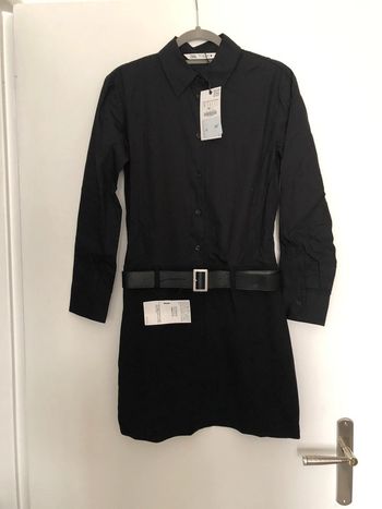 Superbe belle robe noire Zara neuve avec étiquette taille S